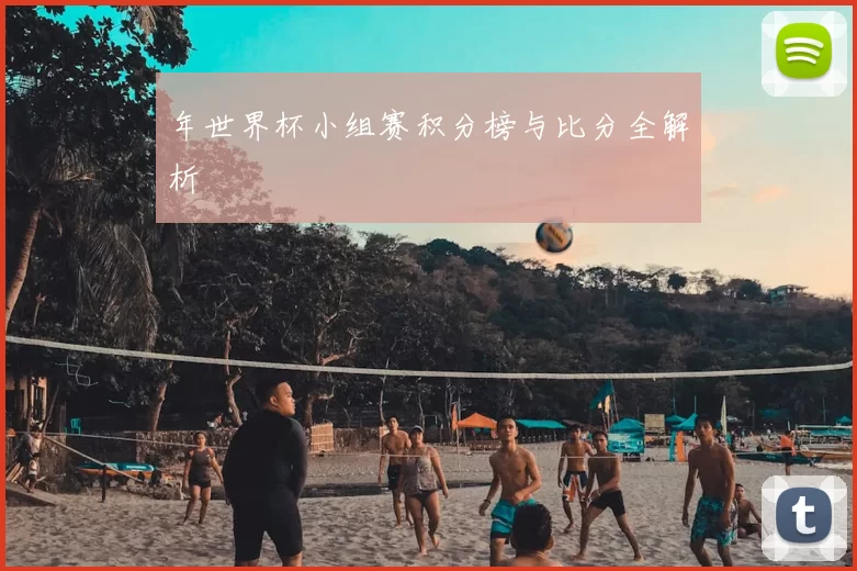 年世界杯小组赛积分榜与比分全解析